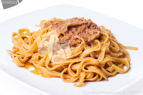 Image of Tagliatelle with bolognese sauce