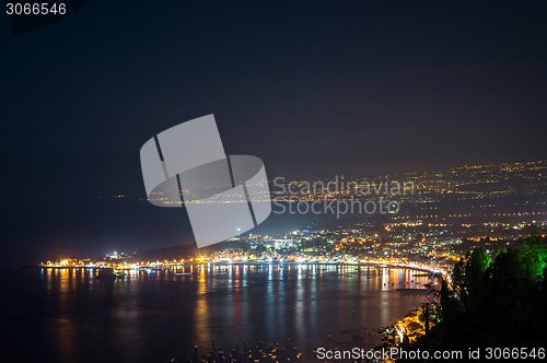 Image of Night view from Taormina