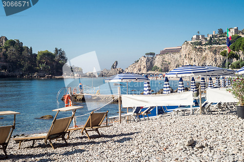 Image of Isola Bella (Beautiful island) is a small island near Taormina