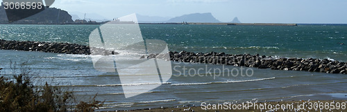 Image of beach in Termini Imerese, Palermo, sicily