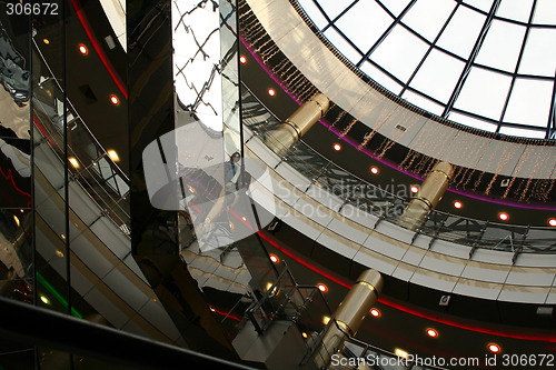 Image of Foyer of big shop.