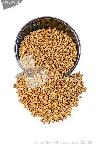 Image of Buckwheat in brown bowl