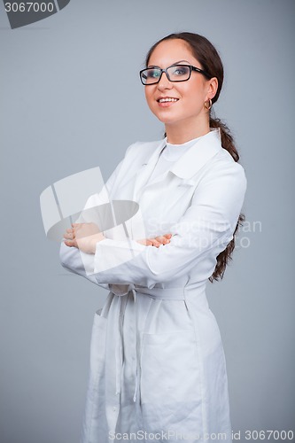 Image of Friendly female doctor