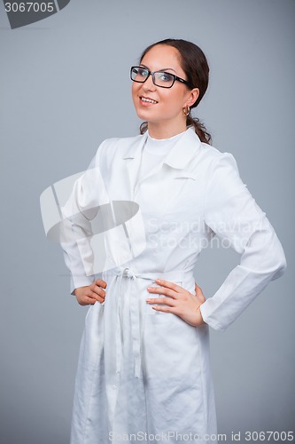 Image of Friendly female doctor