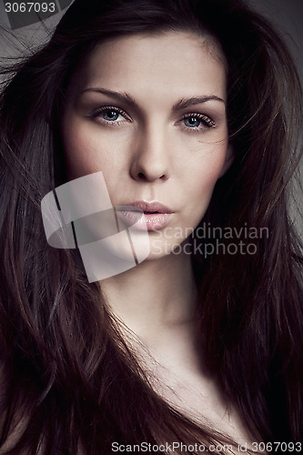 Image of beautiful girl portrait