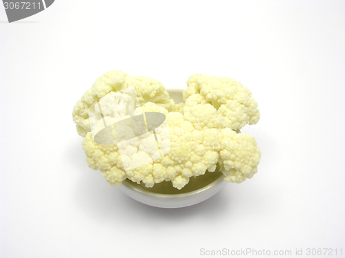 Image of Cauliflower in a little bowl of chinaware