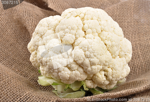 Image of Cauliflower on jute