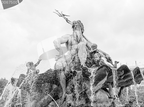 Image of  Neptunbrunnen fountain in Berlin 