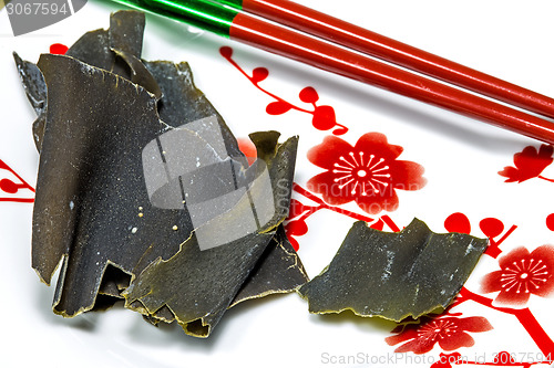 Image of Japanese kombu for Dashi soup 