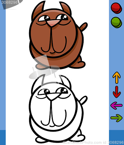 Image of dog game character cartoon illustration