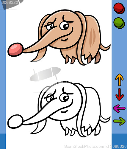 Image of dog game character cartoon illustration