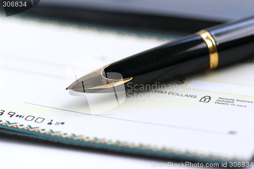 Image of Checkbook pen