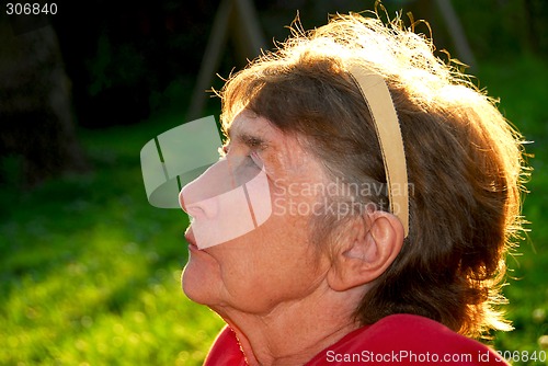 Image of Elderly woman