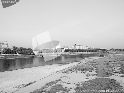 Image of  Elbe river in Dresden 