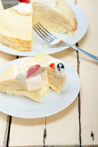 Image of crepe pancake cake 