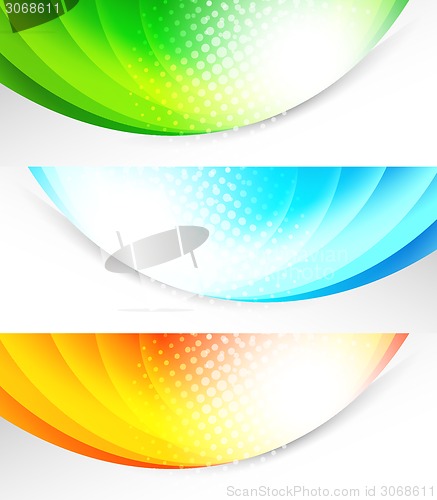 Image of set of banners