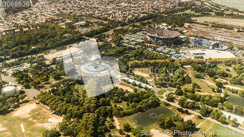 Image of Aerial view of Queens Borough, New York