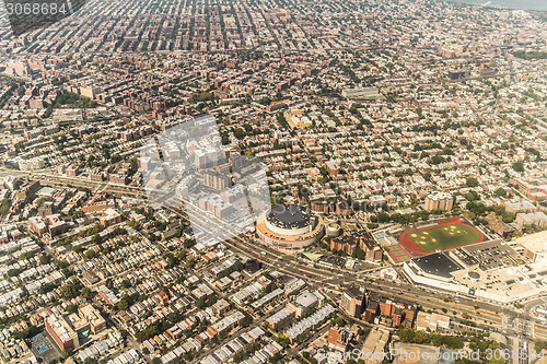 Image of Aerial view of Queens Borough, New York