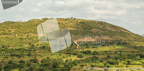 Image of One of the mountains surrounding the city of Harar