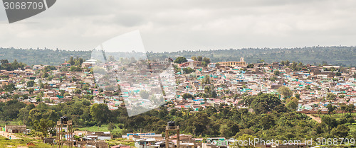 Image of Aerial view of the city of Harar