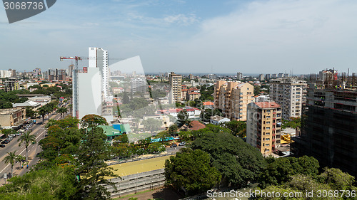 Image of Aerial view of downtown Maputo