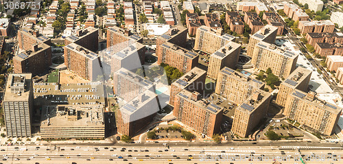 Image of Aerial view of Queens Borough, New York