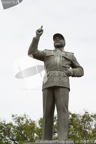 Image of The first Statue of Samora Moisés Machel