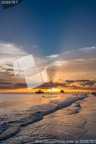 Image of Sunset on Fort Myers Beach