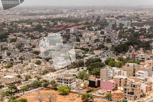 Image of Aerial view of Dakar