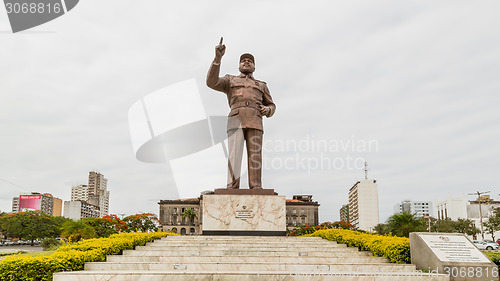 Image of Statue of Samora Moisés Machel at Independence  Square