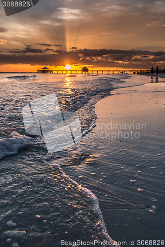 Image of Sunset on Fort Myers Beach