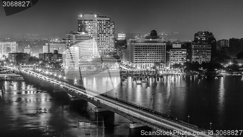 Image of Cairo at night