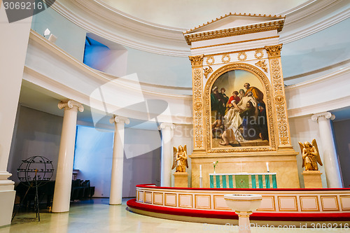 Image of Classical Interior Of Helsinki Cathedral