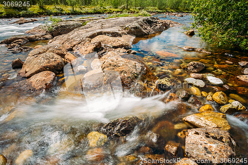 Image of Norway Nature Cold Water Mountain River