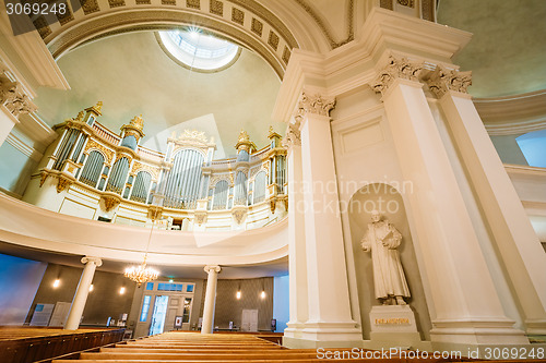 Image of Classical Interior Of Helsinki Cathedral