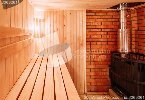 Image of Interior Of The Sauna