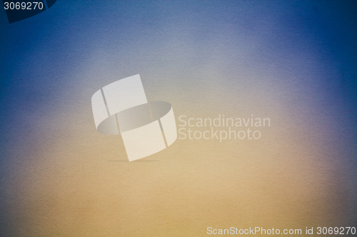 Image of Old Blue And Yellow Paper Texture Background