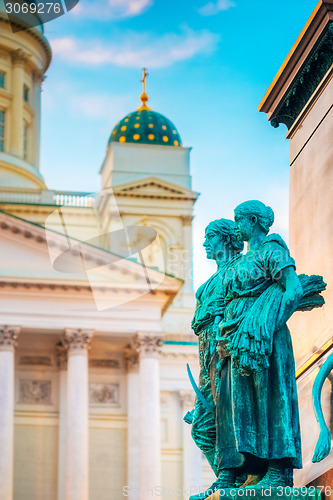 Image of Element Of Statue Of Emperor Alexander II Of Russia