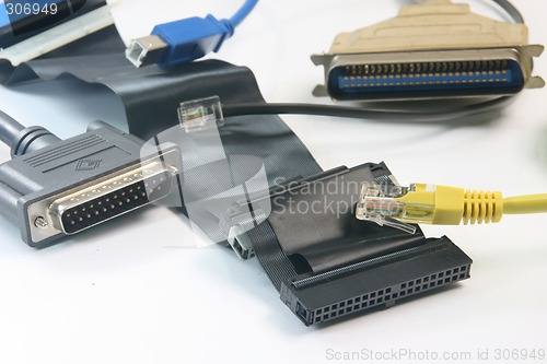 Image of computer connections