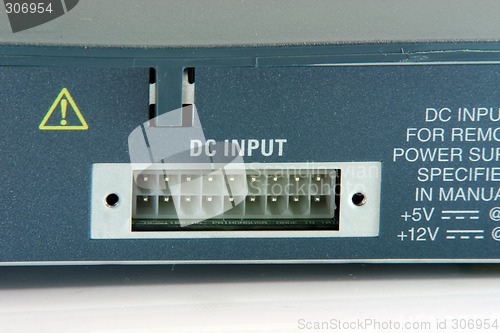 Image of dc input