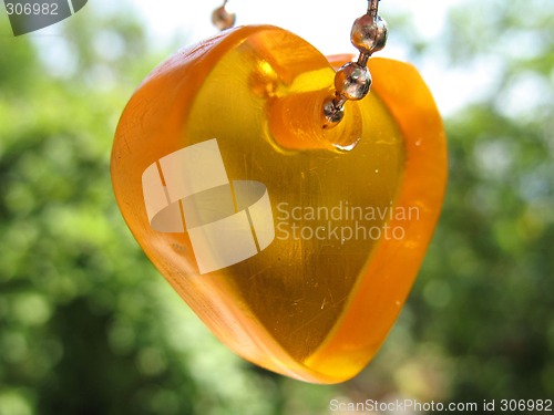 Image of orange heart