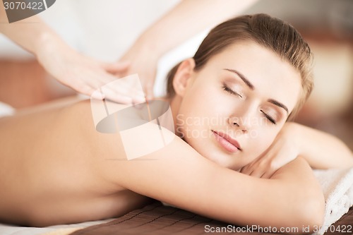 Image of woman in spa