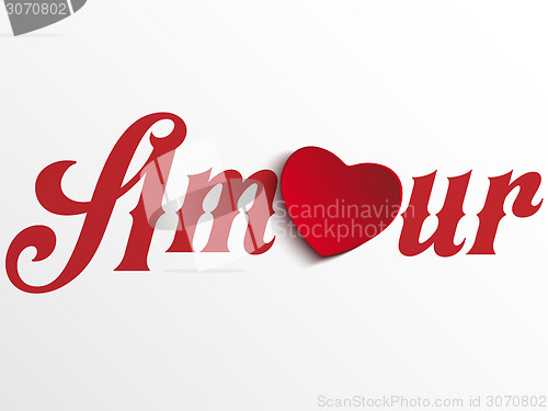 Image of Valentine Day I Love you Heart