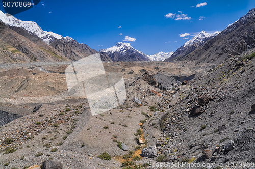 Image of Engilchek glacier