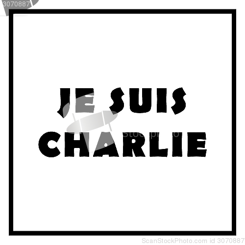 Image of Je Suis Charlie WB