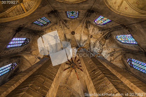 Image of Gothic church interior