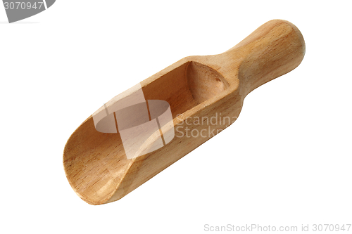 Image of Wooden scoop