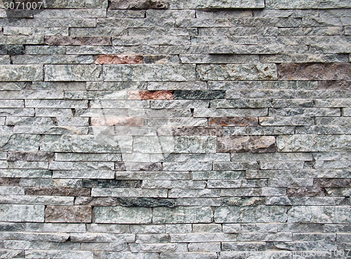 Image of layered stone wall