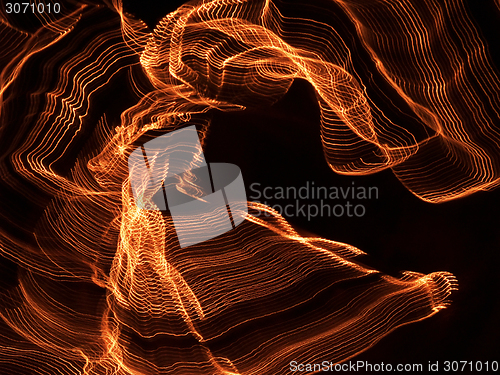 Image of stringed light effect