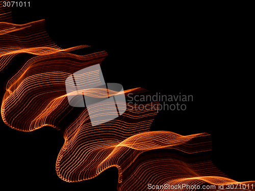 Image of stringed light effect